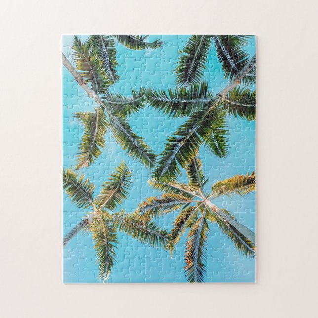 Palm Tree Sky Jigsaw Puzzle (Vertical)