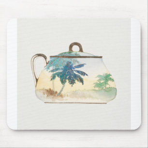 Palm Tree Sugar Bowl by Noritake Factory Mouse Pad