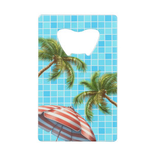 Palm Tree Sun Umbrella Summer