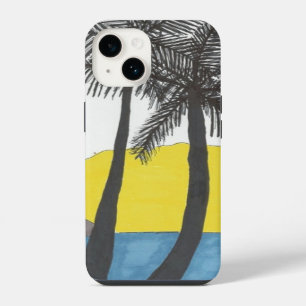 Palm Tree Sunrise iPhone Case