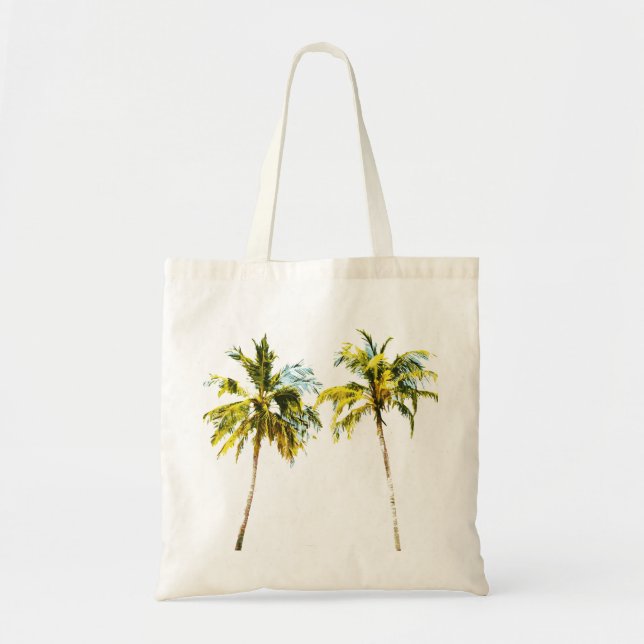 Palm Tree Tote Bag (Front)