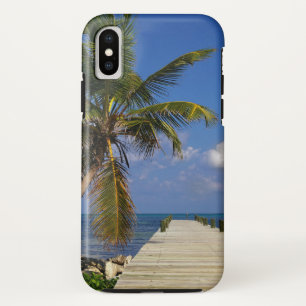 Palm Tree Tropical Beach Ocean iPhone X Case