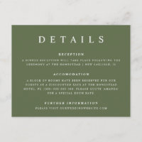 Palm Tree Tropical Minimal Beach Wedding Details