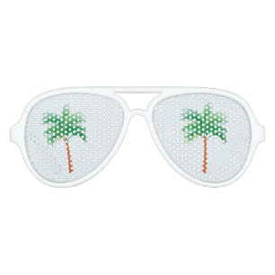 PALM TREE TROPICAL NOVELTY SUNGLASSES