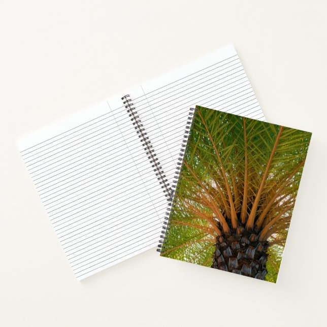 Palm Tree Underside Notebook (Inside)