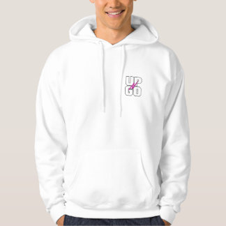 Palm Tree White Hoodie - Men
