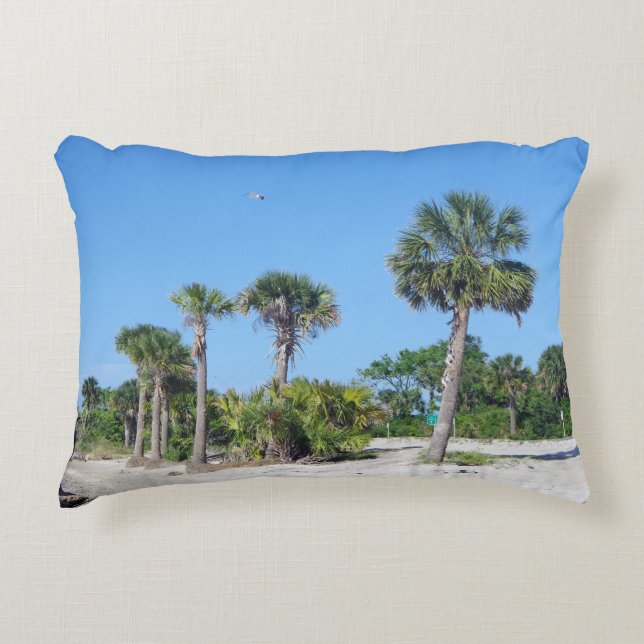 Palm Trees accent pillow (Front)