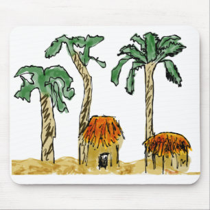 Palm Trees and Paradise Mouse Pad