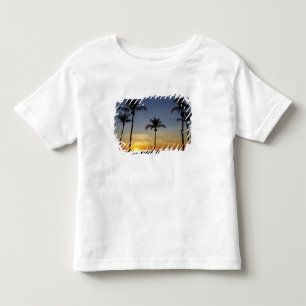 Palm trees and sunset, Mindil Beach Toddler T-Shirt