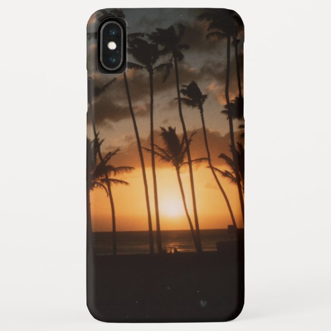 Palm Trees at Sunset Case-Mate iPhone Case (Back)
