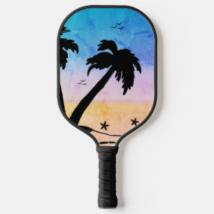 Palm Trees Beach B Pickleball Paddle