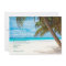 Palm Trees Beach Destination Wedding Invitations