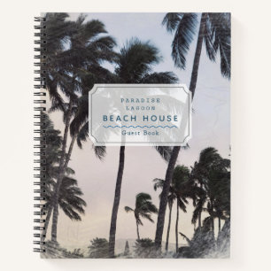 Palm Trees Beach House Vacation Rental Guest Book