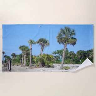 Palm Trees beach towel