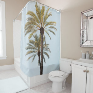 Palm Trees Beauty #6 #tropical #wall #art  Shower Curtain