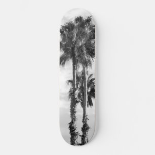 Palm Trees Black White #1 #wall #art  Skateboard