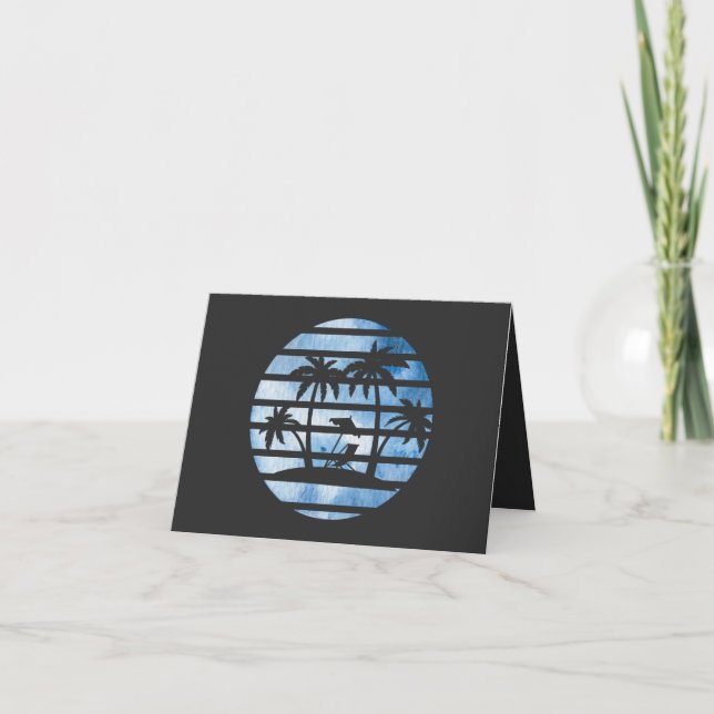 PALM TREES CARD (Front)