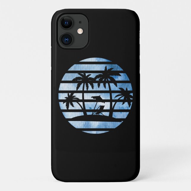 PALM TREES Case-Mate iPhone CASE (Back)
