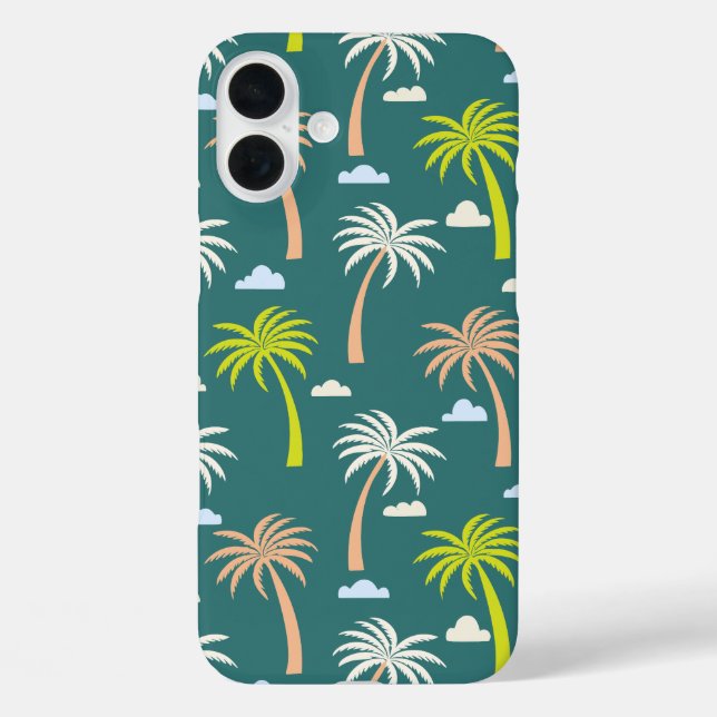 Palm Trees Case-Mate iPhone Case (Back)