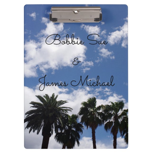 Palm Trees Clipboard (Front)