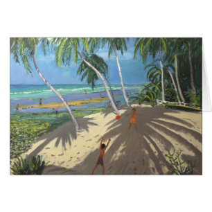 Palm trees Clovelly beach Barbados 2013