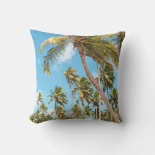 Palm trees cushion