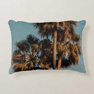 Palm trees decorative cushion