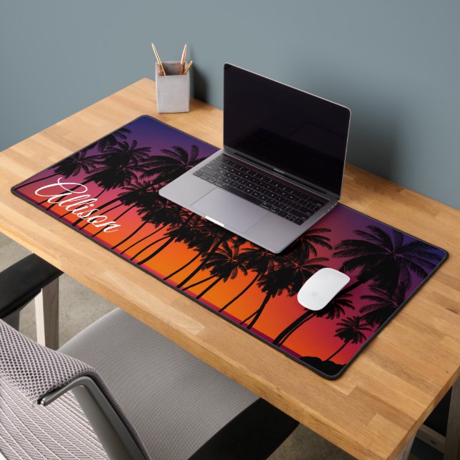 Palm Trees  Desk Mat (Office 2)