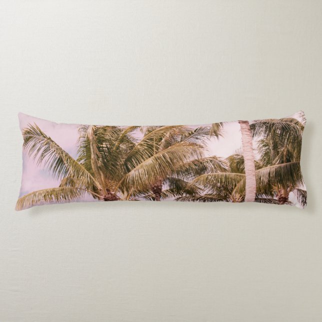 Palm Trees Finesse #1 #tropical Body Cushion (Front)
