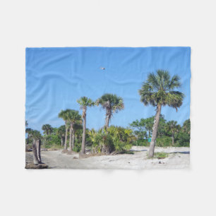 Palm Trees fleece blanket