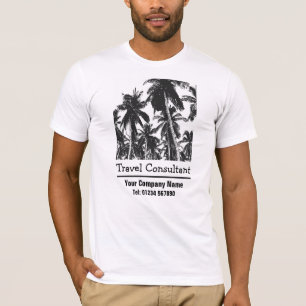 Palm Trees for Travel Consultant or Travel Agent T-Shirt