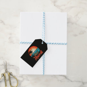 Palm Trees Hawaiian Beach Gift Tags