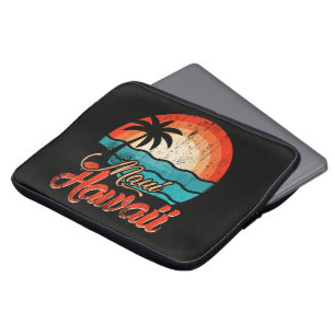 Palm Trees Hawaiian Beach Laptop Sleeve