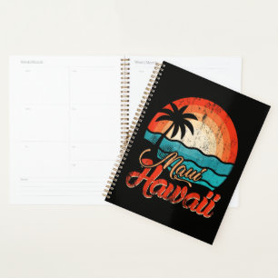 Palm Trees Hawaiian Beach Planner
