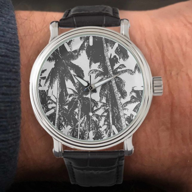 Palm Trees in a Silhouette Design Watch (Creator Uploaded)