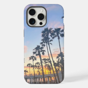 Palm Trees in Oceanside California's Beach iPhone 15 Pro Max Case