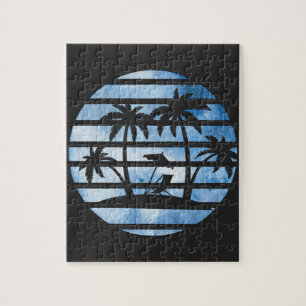PALM TREES JIGSAW PUZZLE