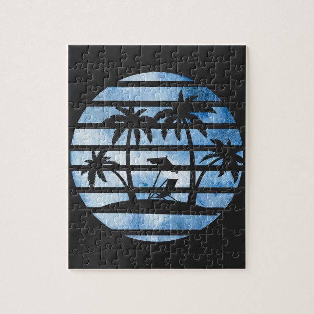 PALM TREES JIGSAW PUZZLE (Vertical)