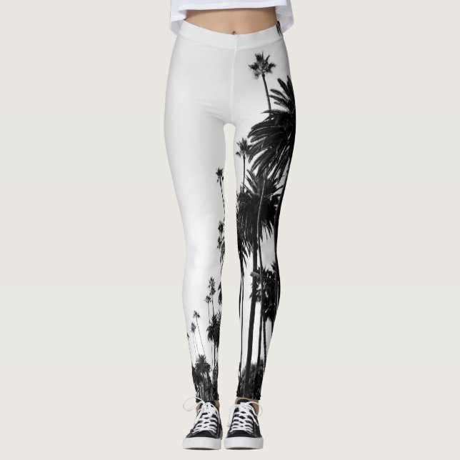 Palm Trees LA Leggings (Front)