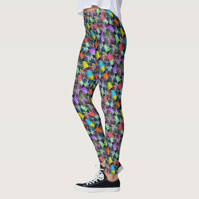Palm Trees Leggings (Left)