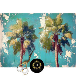 Palm Trees Los Angeles California Decoupage  Tissue Paper