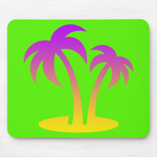 Palm Trees Mousepad (Front)