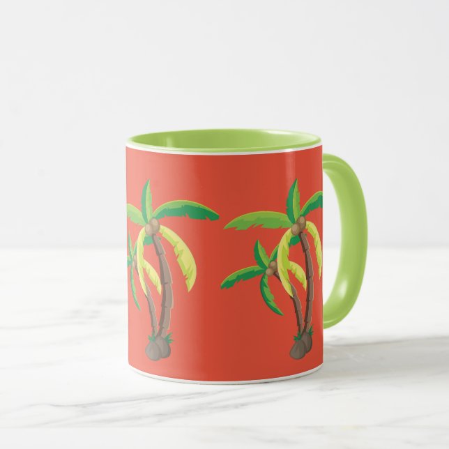Palm Trees Mug (Front Right)