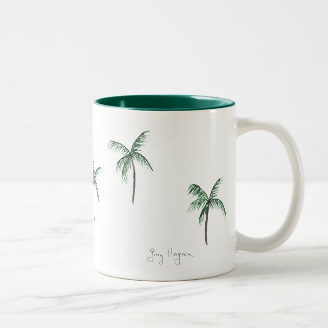 Palm Trees Mugs & Drinkware (Right)
