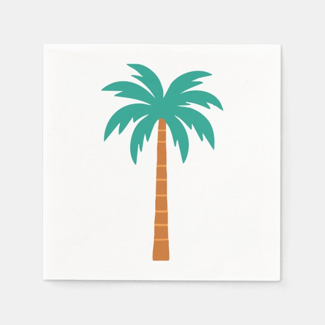 Palm Trees Napkin (Front)