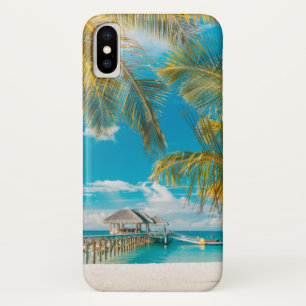 Palm Trees on A Beautiful Sunset iPhone X Case