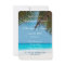 Palm Trees On Beach Wedding Rehearsal Invitations