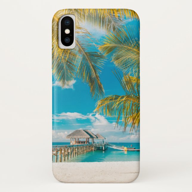 Palm Trees on the Sunset Case-Mate iPhone Case (Back)