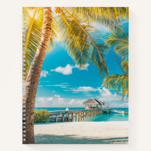 Palm Trees on the Sunset Notebook