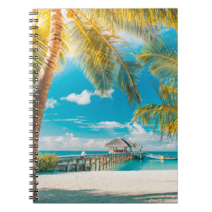Palm Trees on the Sunset Notebook